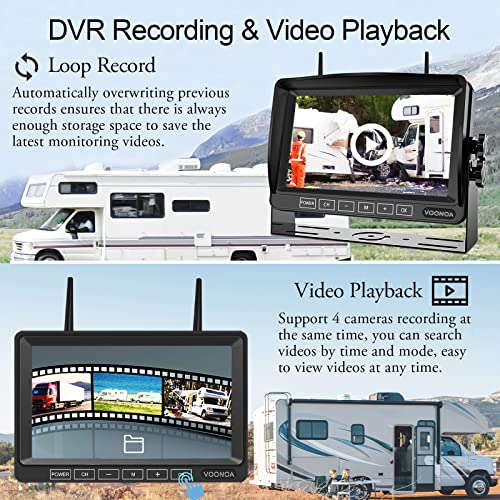 1080P Wireless RV Camera System