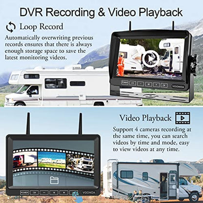 1080P Wireless RV Camera System