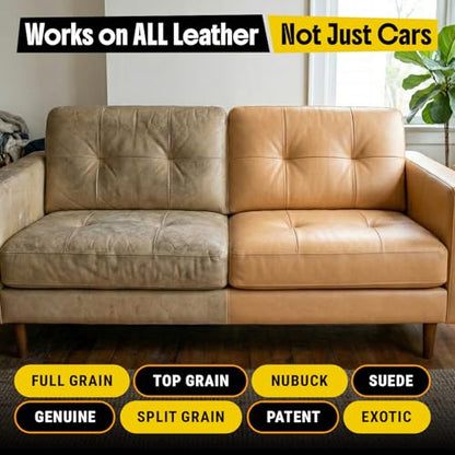 Car Leather Cleaner and Conditioner (36 Fl Oz)
