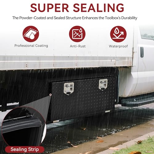 36 Inch Underbody Tool Boxes Heavy Duty Aluminum