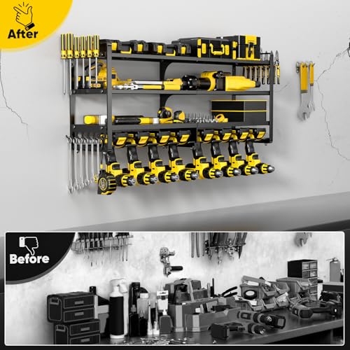 Large Power Tool Organizer Wall Mount