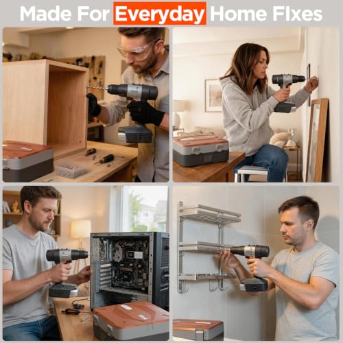 20V Cordless Drill Driver Set (64 Count)
