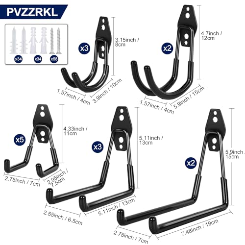 18 Pack Garage Hooks (18 Count)