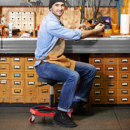 Rolling Garage Stool