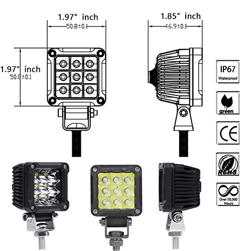 Motorcycle Fog Lights (2 Count)