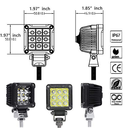 Motorcycle Fog Lights (2 Count)