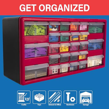 26 Drawer Plastic Storage Cabinet