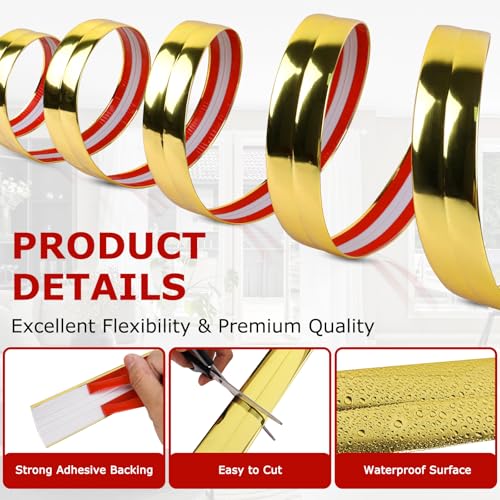 Wall Corner Protector Peel and Stick Corner Trim Molding