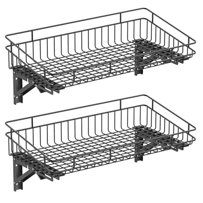 Large Folding Garage Shelf (2 Count)