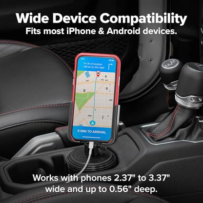 CupFone Universal Cup Holder Phone Mount for Cars