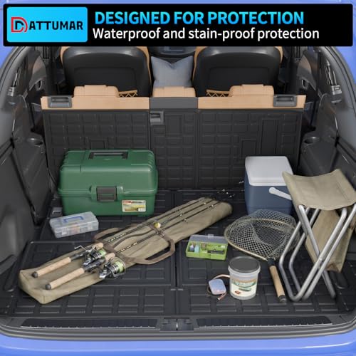 Trunk Mat+2nd&3rd Row Backrest Mats for 2010