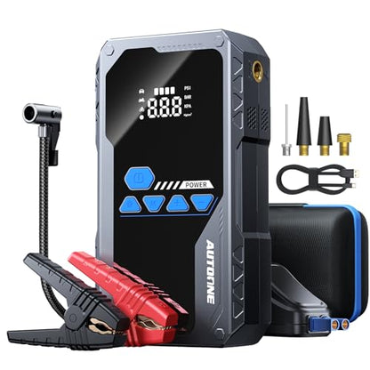 6000A Jump Starter with Air Compressor
