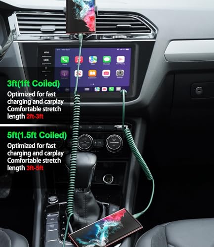 USB C Cable Fast Charging 60W 3FT (2 Count)