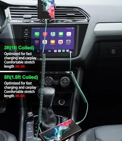 USB C Cable Fast Charging 60W 3FT (2 Count)