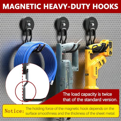 Heavy Duty Magnetic Hooks (2 Count)