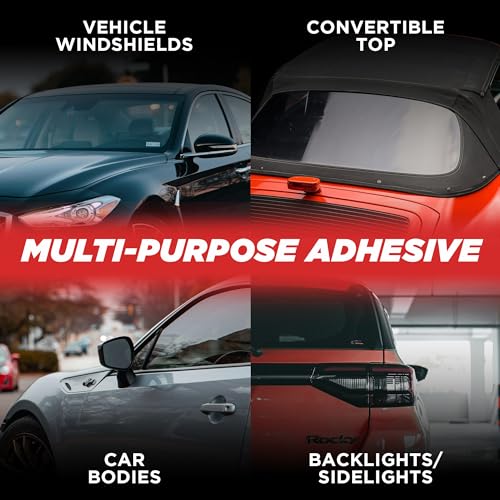 2 Pack] Polyurethane Windshield Adhesive