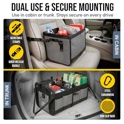 Large Car Trunk Organizer