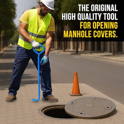 T&T Tools 30 Inch Manhole Cover Hook Tool