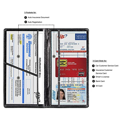 Car Registration & Insurance Card Holder