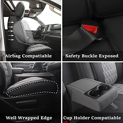 Car Seat Covers for Dodge Ram Full Set (11 Count)
