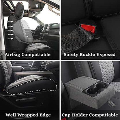 Car Seat Covers for Dodge Ram Full Set (11 Count)