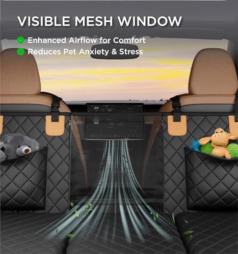 Dog Car Seat Cover for Back Seat