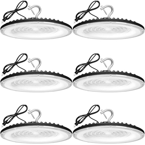 6 Pack 150W UFO Led High Bay Light (6 Count)