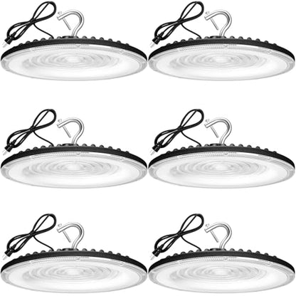 6 Pack 150W UFO Led High Bay Light (6 Count)