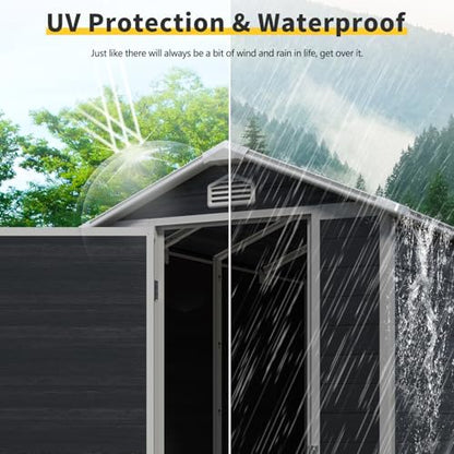 4x6 FT Outdoor Storage Shed