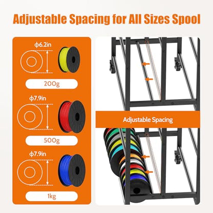 3D Printer Filament Cart