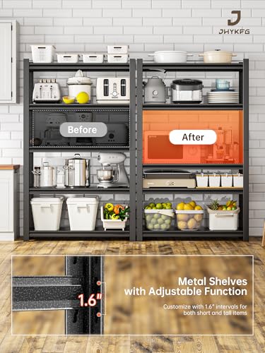 JHYKHG 72" W Storage Shelves