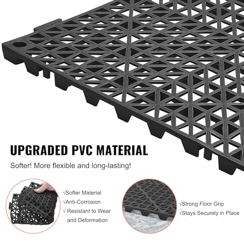 Interlocking Tile 50PCS Black