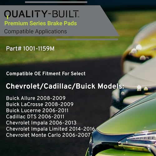 Front Semi Metallic Brake Pads