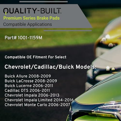 Front Semi Metallic Brake Pads