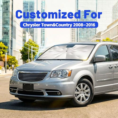 Car Windshield Sun Shade Umbrella for Chrysler Town & Country 2008