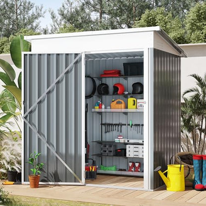 3' x 5' Outdoor Metal Storage Shed