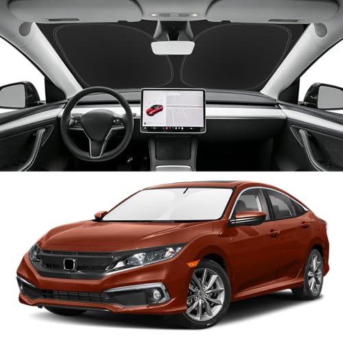 Custom Fit Windshield Sun Shade for Honda Civic 2016