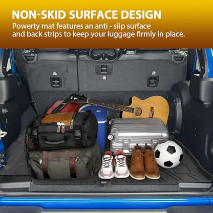 Floor Mats Cargo Liner for Jeep Wrangler JL Gas 2018