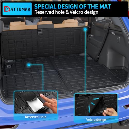 Trunk Mat+2nd&3rd Row Backrest Mats for 2010