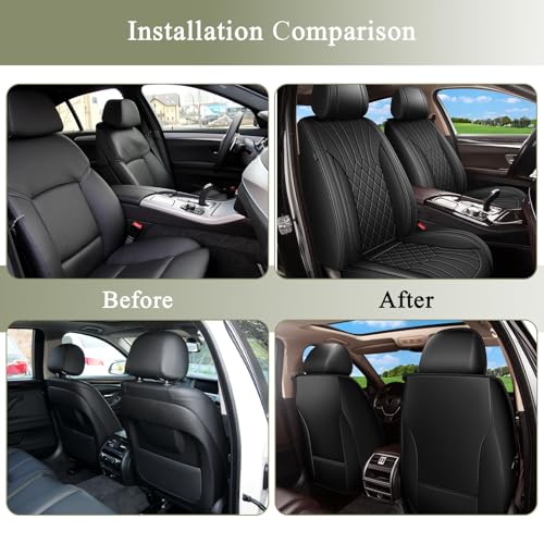 Full Set Car Seat Covers Fit for Subaru Crosstrek 2016