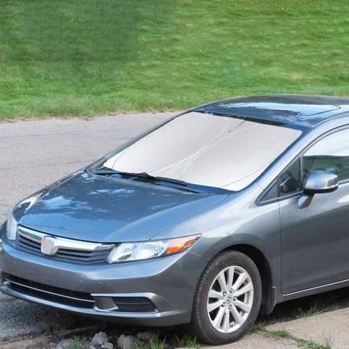 Windshield Sunshade for 2012 2013 2014 2015 Honda Civic Sun Visor