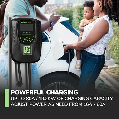 DORADO 80S by MOTEN EVFC Level 2 EV Home Charger 80A