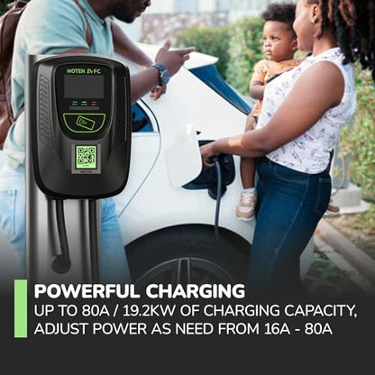 DORADO 80S by MOTEN EVFC Level 2 EV Home Charger 80A