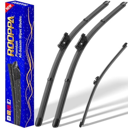 3 Wipers Fits Volvo XC90 2016