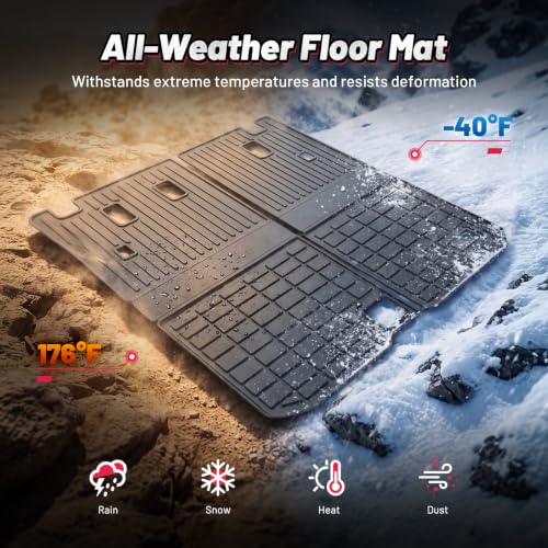 Floor Mats for Honda Pilot 8 Seat 2016