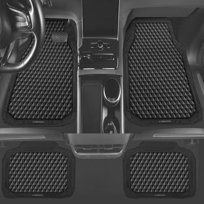 Black Rubber Car Mats