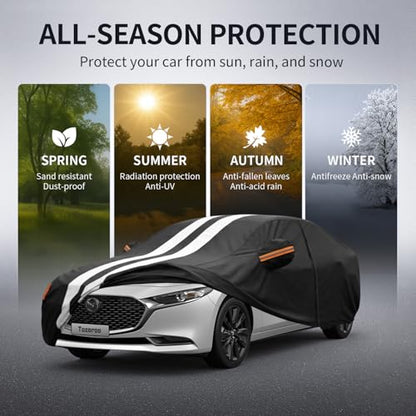 Multi Layer Car Cover Custom Fit for Mazda 3 Sedan