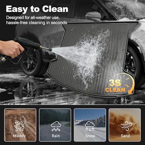 Cargo Mat fit for Cadillac XT5 2017 (8 Count)