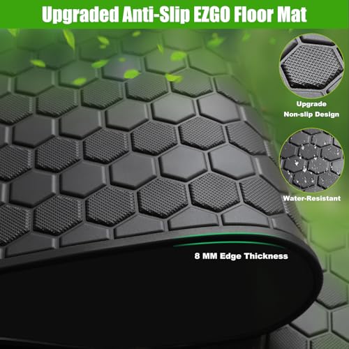 EZGO TXT Golf Cart Full Coverage Floor Liner Mat