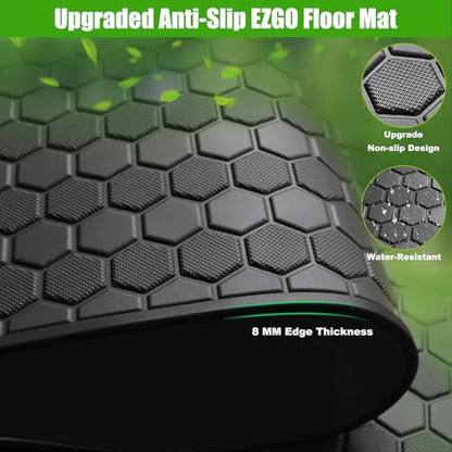 EZGO TXT Golf Cart Full Coverage Floor Liner Mat